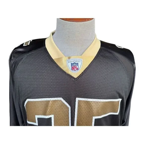 New Orleans Saints #25 Reggie Bush NFL Reebok Jersey Sz. M - Picture 3 of 6